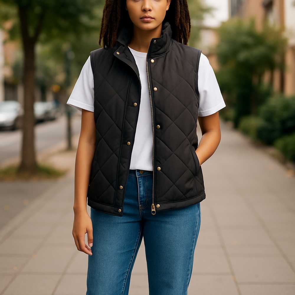 Riding Sport Equestrian Wear Quilted vest